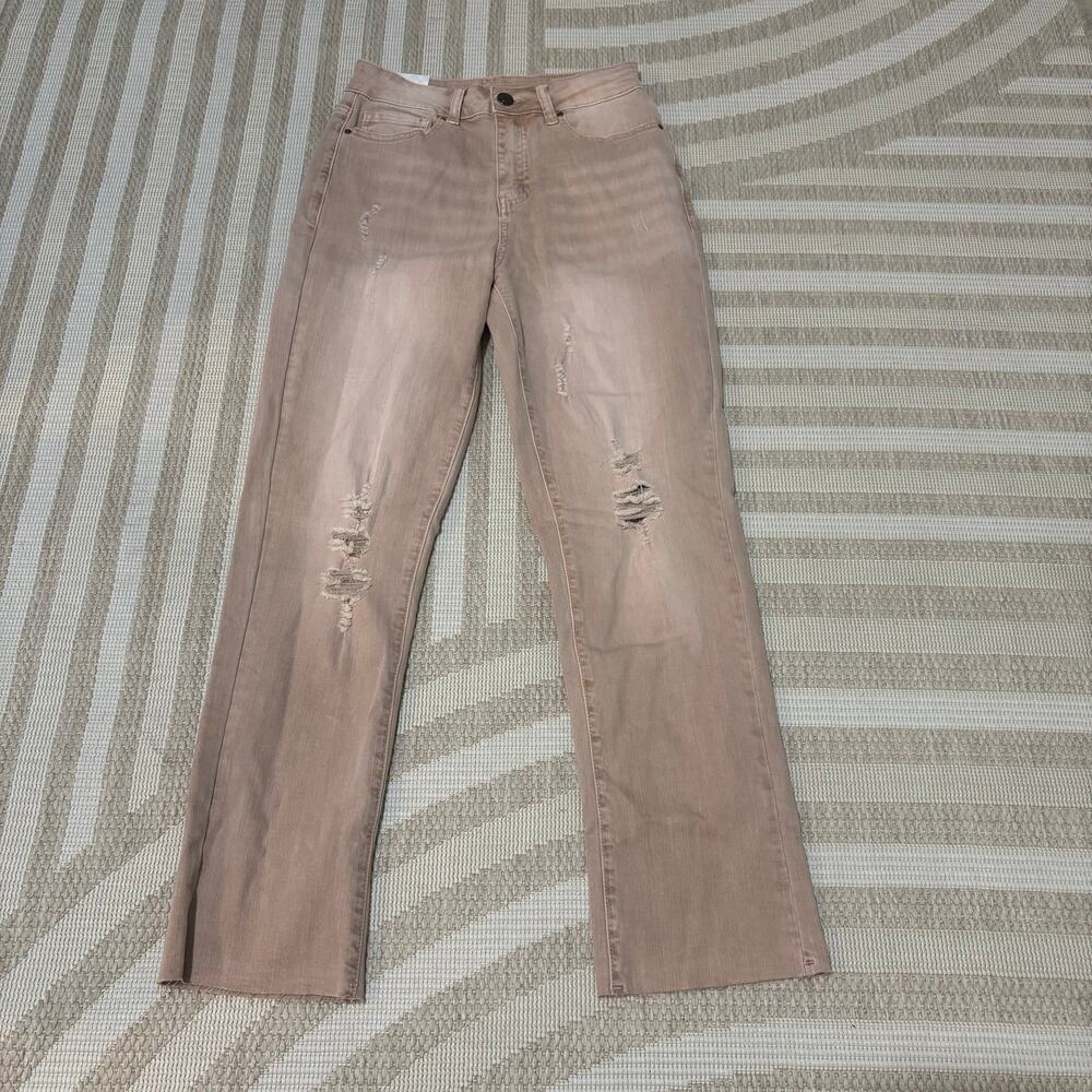 Grace & Lace Women's Salmon Pink Y2K NWT Jeans Size 0